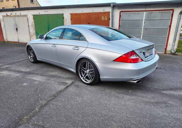 Mercedes-Benz CLS cena 41800 przebieg: 137100, rok produkcji 2006 z Trzcianka małe 436